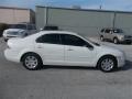 2008 White Suede Ford Fusion S  photo #2