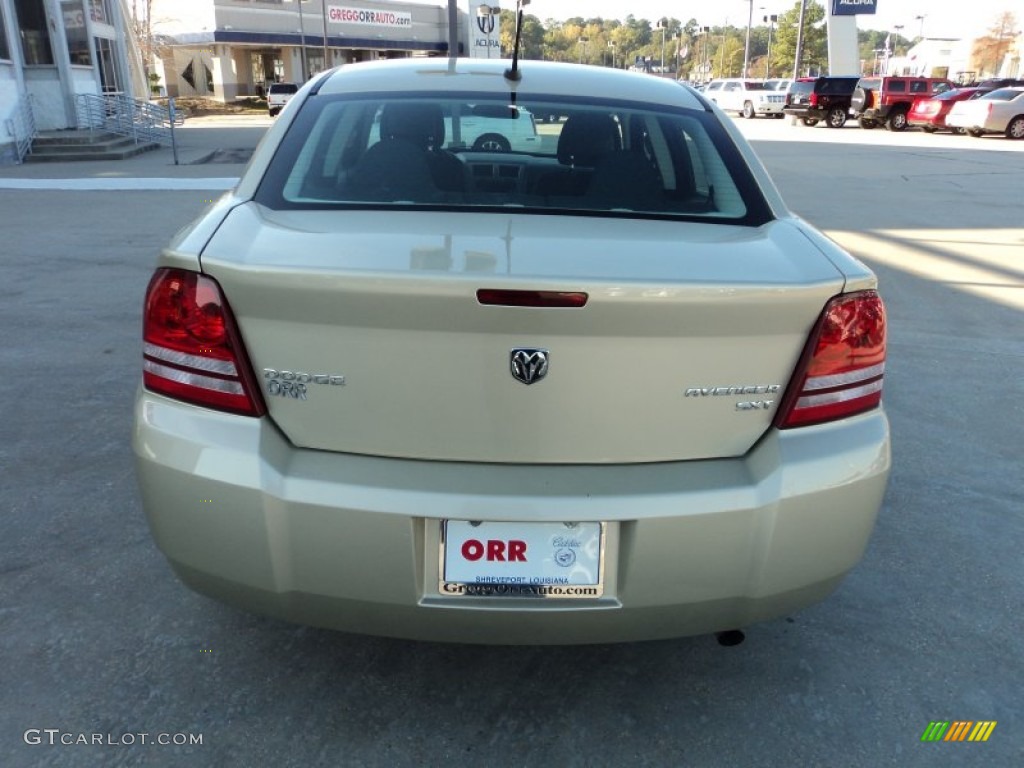 2010 Avenger SXT - White Gold / Dark Slate Gray photo #8