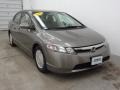 Borrego Beige Metallic - Civic Hybrid Sedan Photo No. 4