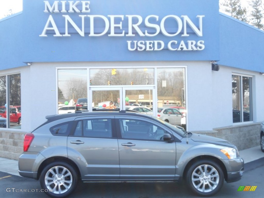 2012 Caliber SXT Plus - Tungsten Metallic / Dark Slate Gray photo #2