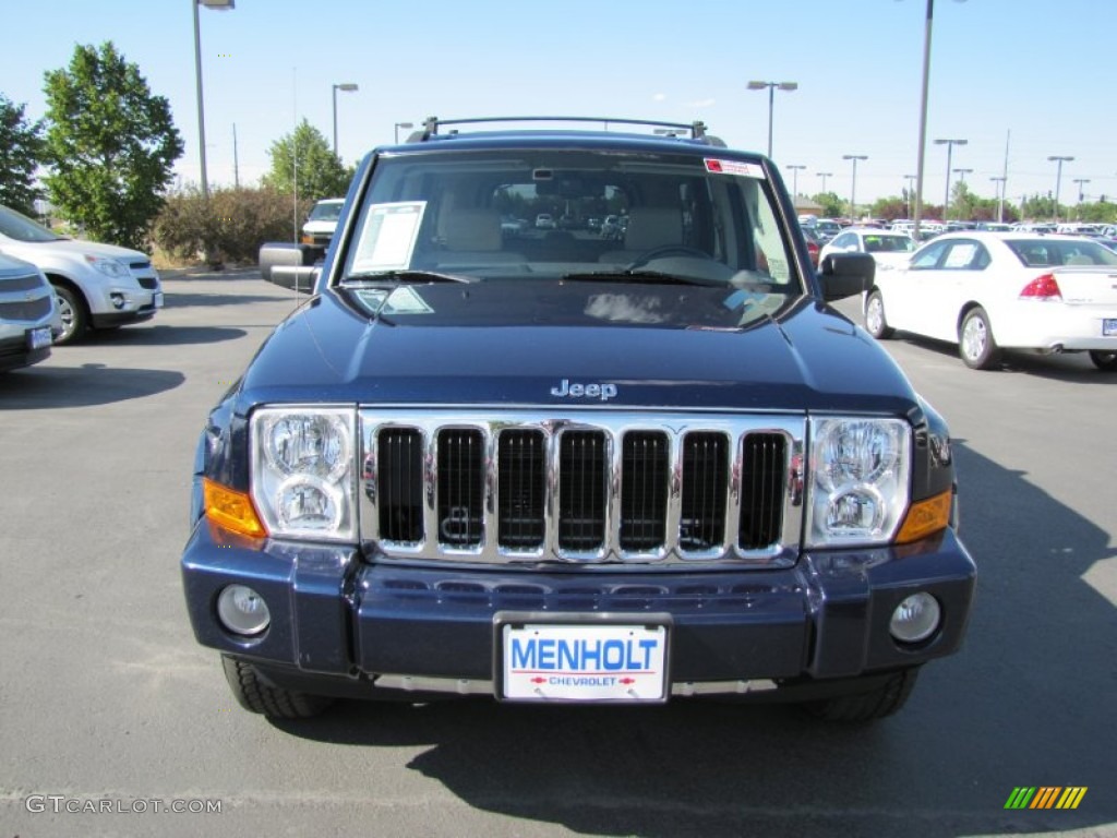 2006 Commander Limited 4x4 - Midnight Blue Pearl / Dark Slate Gray/Light Graystone photo #2