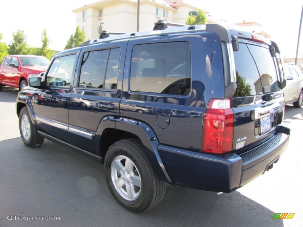 2006 Commander Limited 4x4 - Midnight Blue Pearl / Dark Slate Gray/Light Graystone photo #5