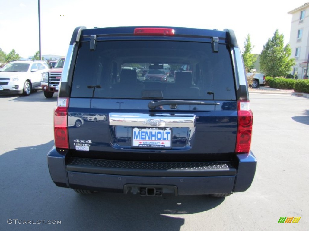 2006 Commander Limited 4x4 - Midnight Blue Pearl / Dark Slate Gray/Light Graystone photo #6