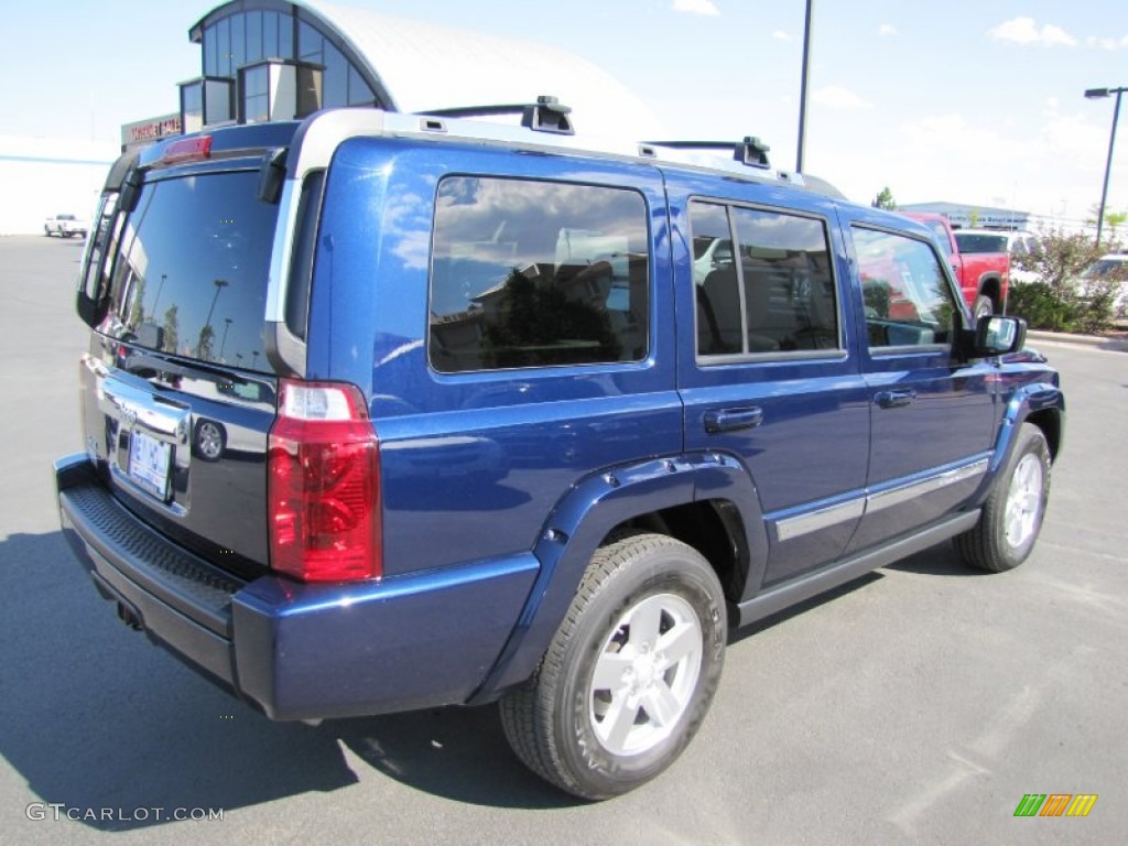 2006 Commander Limited 4x4 - Midnight Blue Pearl / Dark Slate Gray/Light Graystone photo #7