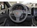 Platinum Grey 2012 Porsche Cayenne Standard Cayenne Model Steering Wheel