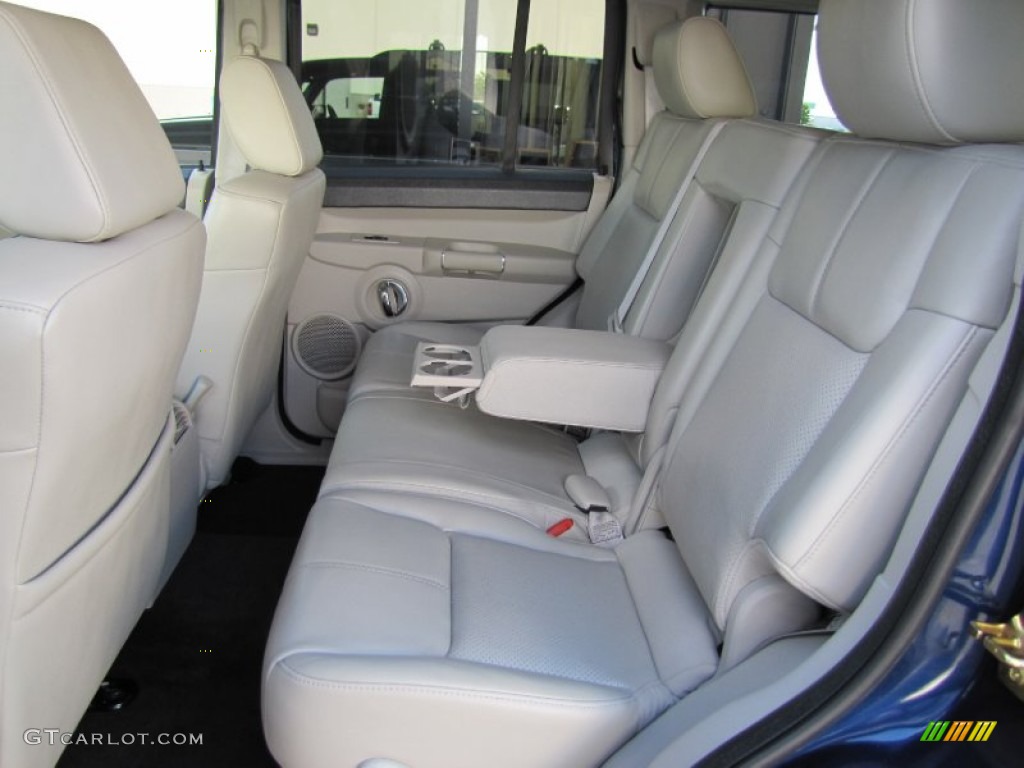 2006 Commander Limited 4x4 - Midnight Blue Pearl / Dark Slate Gray/Light Graystone photo #26