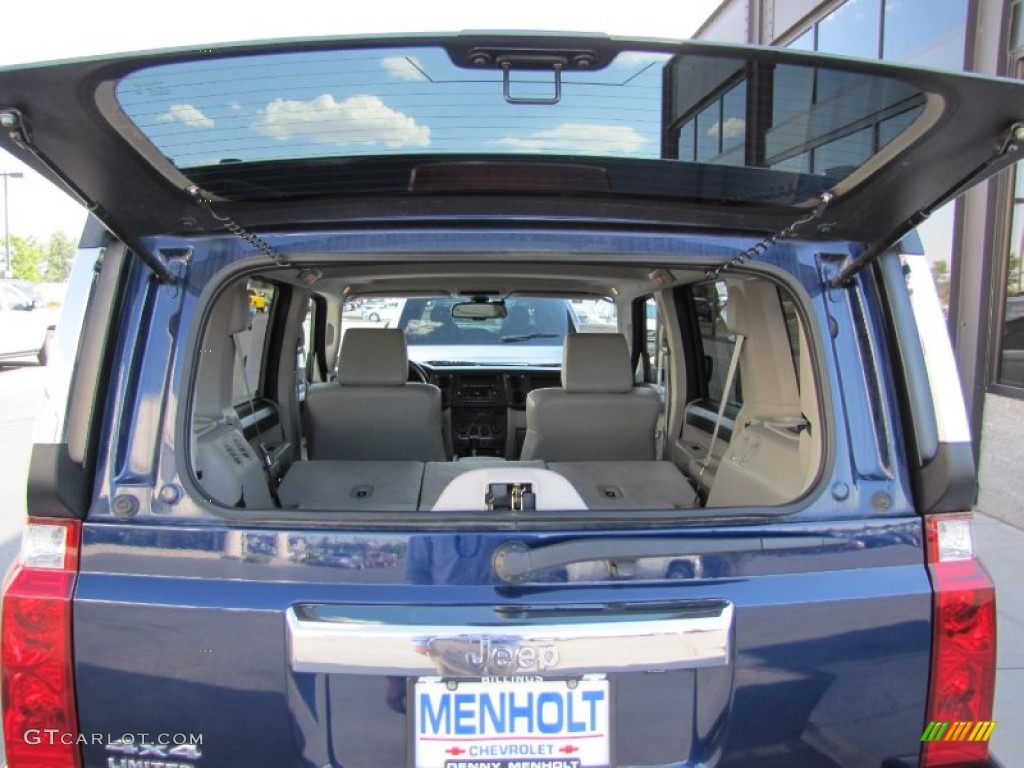 2006 Commander Limited 4x4 - Midnight Blue Pearl / Dark Slate Gray/Light Graystone photo #35