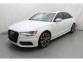 Glacier White Metallic 2012 Audi A6 3.0T quattro Sedan Exterior