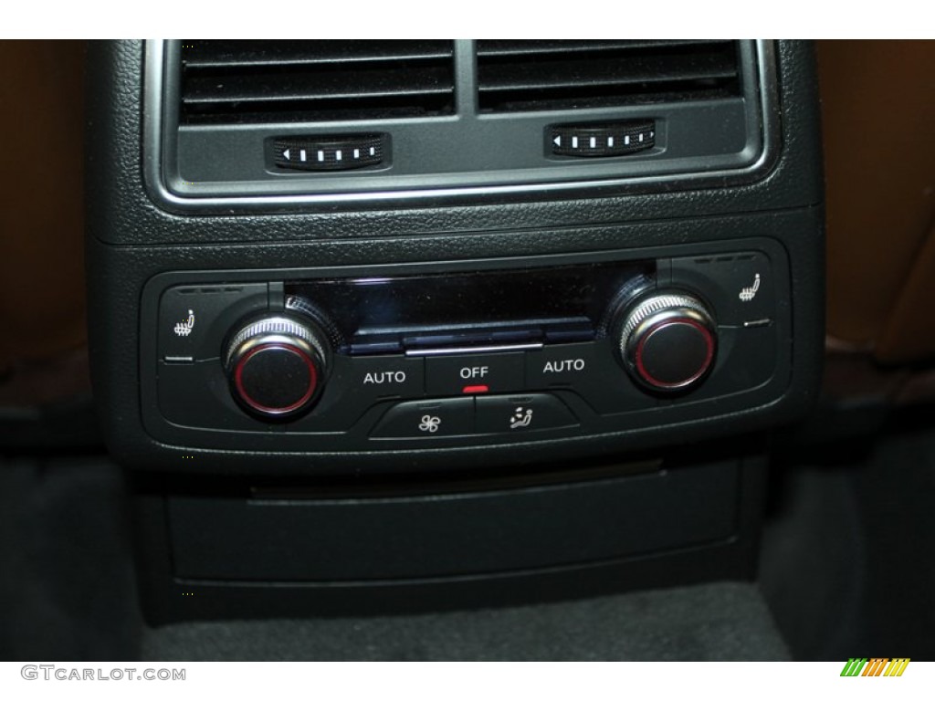 2012 A6 3.0T quattro Sedan - Glacier White Metallic / Nougat Brown photo #21