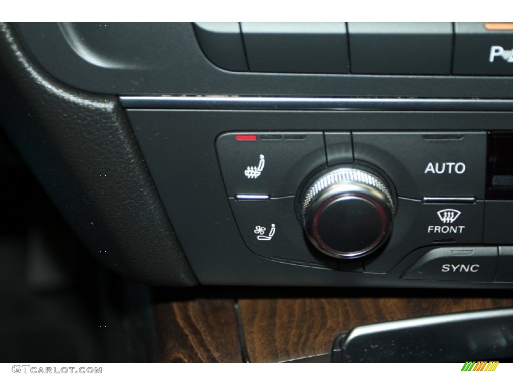 2012 A6 3.0T quattro Sedan - Glacier White Metallic / Nougat Brown photo #37