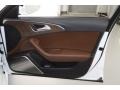 Nougat Brown 2012 Audi A6 3.0T quattro Sedan Door Panel