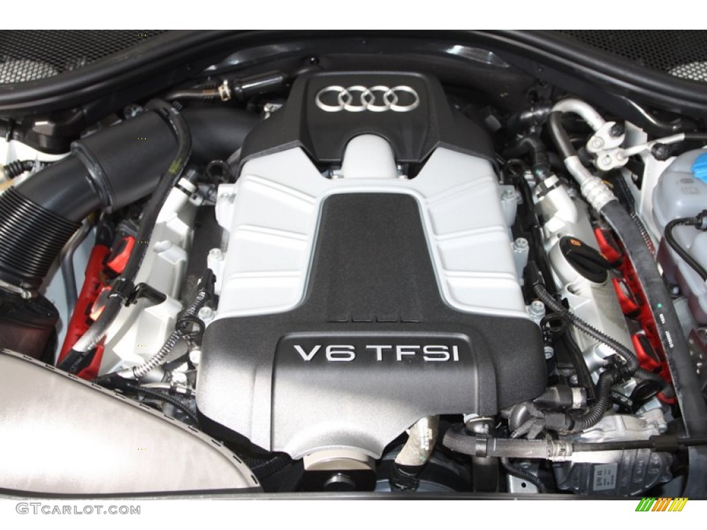 2012 Audi A6 3.0T quattro Sedan 3.0 Liter FSI Supercharged DOHC 24-Valve VVT V6 Engine Photo #79134909