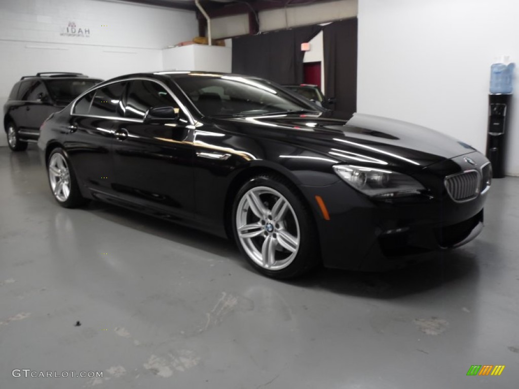 Jet Black 2013 BMW 6 Series 650i Gran Coupe Exterior Photo #79135311