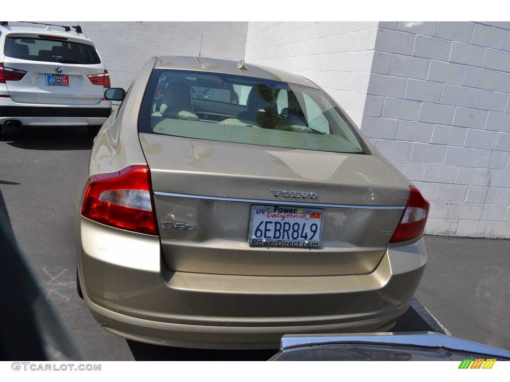 2007 S80 3.2 - Shimmer Gold Metallic / Sandstone Beige photo #3