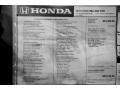2013 Honda Civic Hybrid Sedan Window Sticker