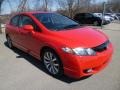 2010 Rallye Red Honda Civic Si Sedan  photo #1
