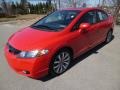 Rallye Red 2010 Honda Civic Si Sedan Exterior
