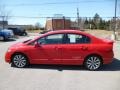 2010 Rallye Red Honda Civic Si Sedan  photo #4