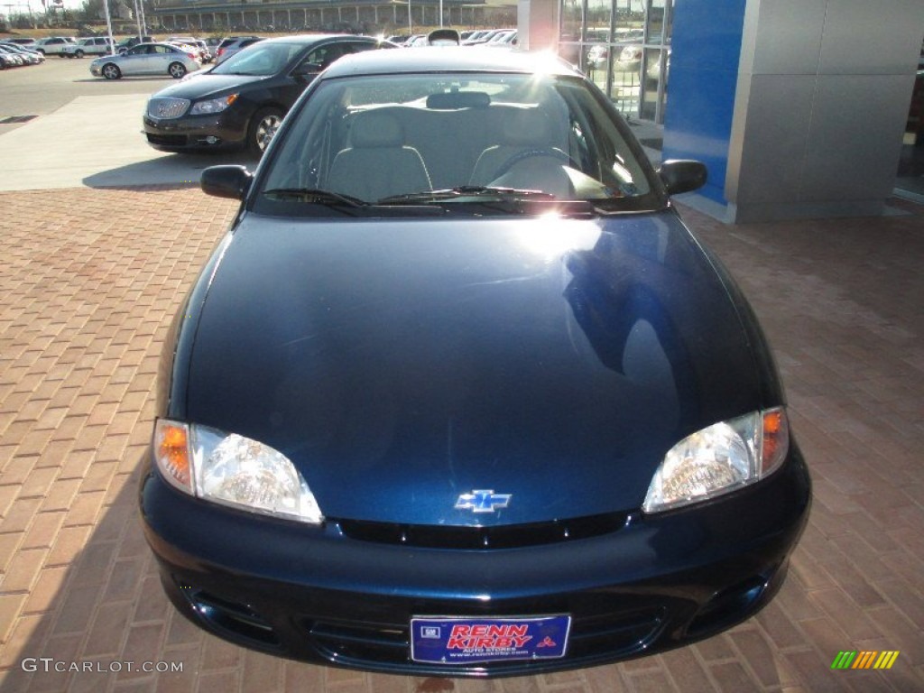 2001 Cavalier Sedan - Indigo Blue Metallic / Neutral photo #15