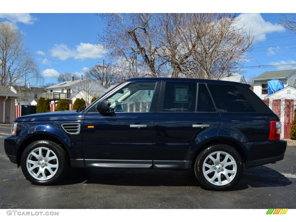 Buckingham Blue Metallic 2008 Land Rover Range Rover Sport HSE Exterior Photo #79137198