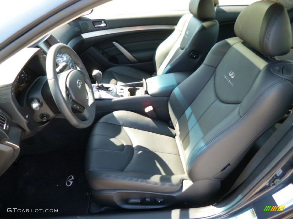 Graphite Interior 2010 Infiniti G 37 x AWD Coupe Photo #79137345