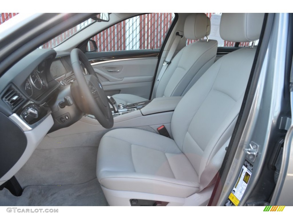 Everest Gray Interior 2012 BMW 5 Series 535i xDrive Sedan Photo #79137871
