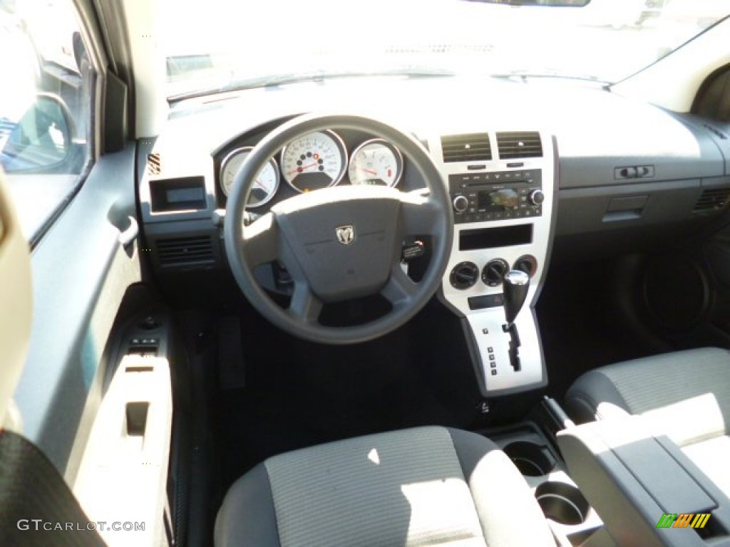 2009 Caliber SXT - Deep Water Blue Pearl / Dark Slate Gray photo #15