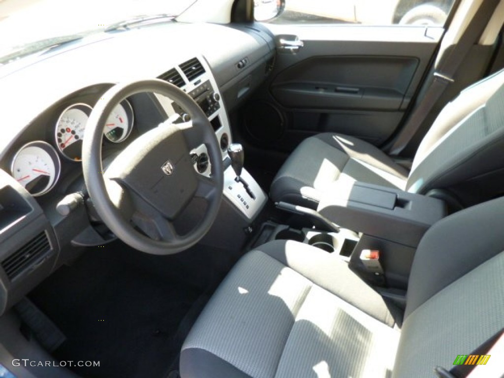 2009 Caliber SXT - Deep Water Blue Pearl / Dark Slate Gray photo #17