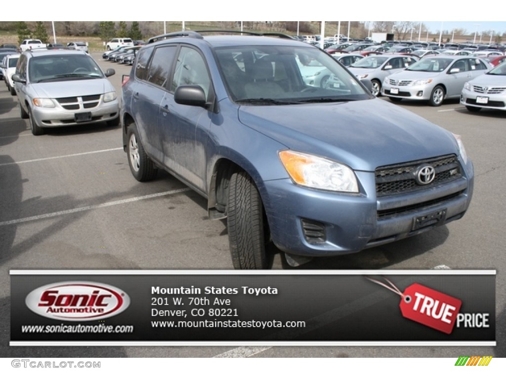 2010 RAV4 V6 4WD - Pacific Blue Metallic / Ash Gray photo #1