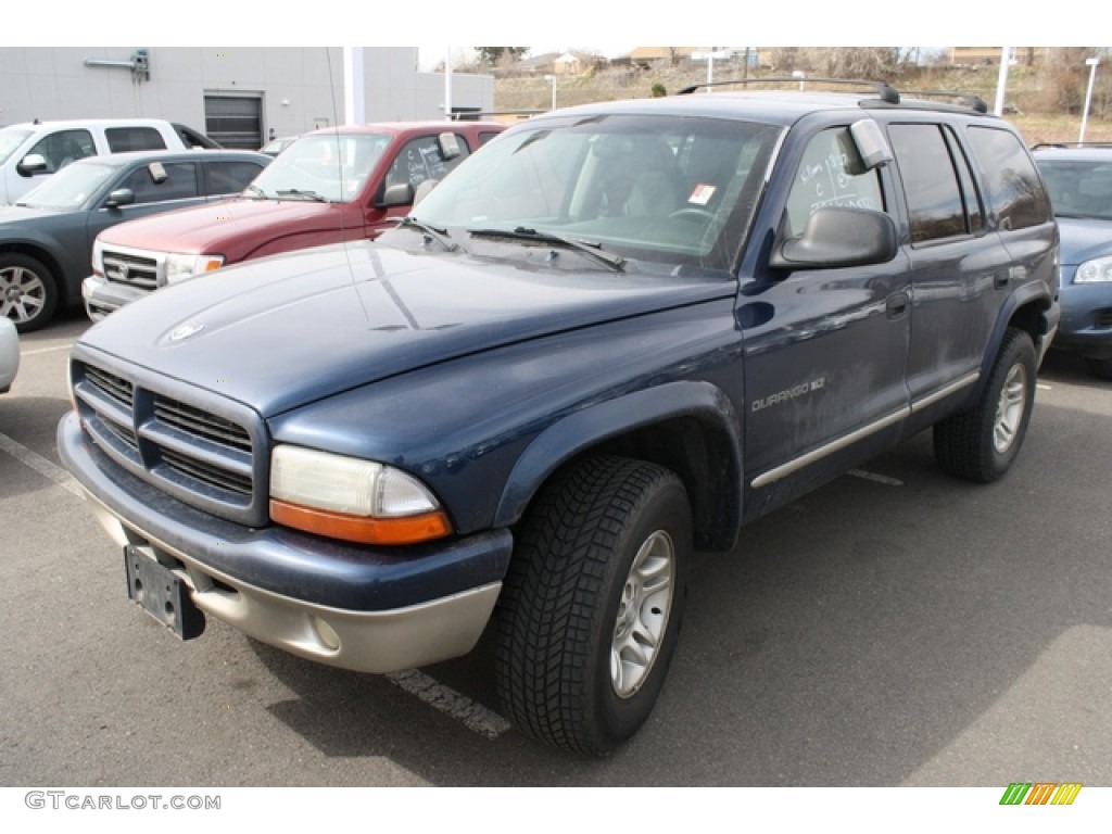 Patriot Blue Pearl 2001 Dodge Durango SLT 4x4 Exterior Photo #79139166