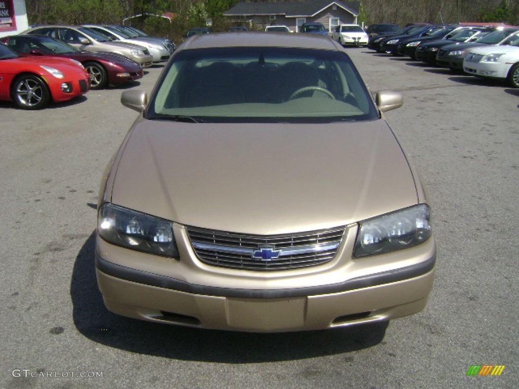 Sandstone Metallic 2004 Chevrolet Impala Standard Impala Model Exterior Photo #79140179