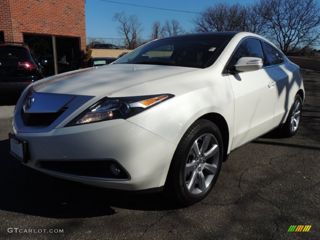 Aspen White Pearl Acura ZDX