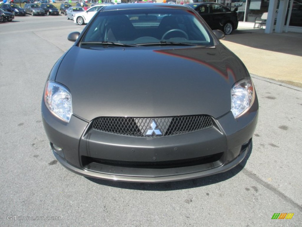 2010 Eclipse GS Coupe - Carbon Pearl / Dark Charcoal photo #2