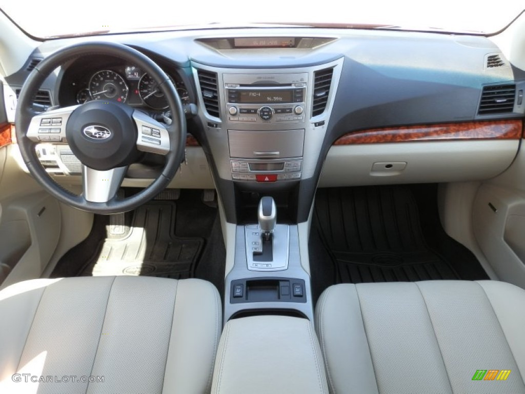 2011 Outback 2.5i Limited Wagon - Ruby Red Pearl / Warm Ivory photo #8