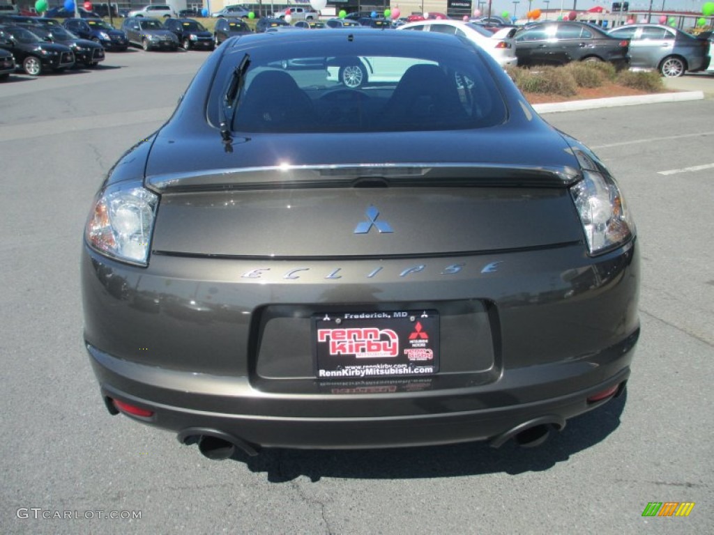 2010 Eclipse GS Coupe - Carbon Pearl / Dark Charcoal photo #5