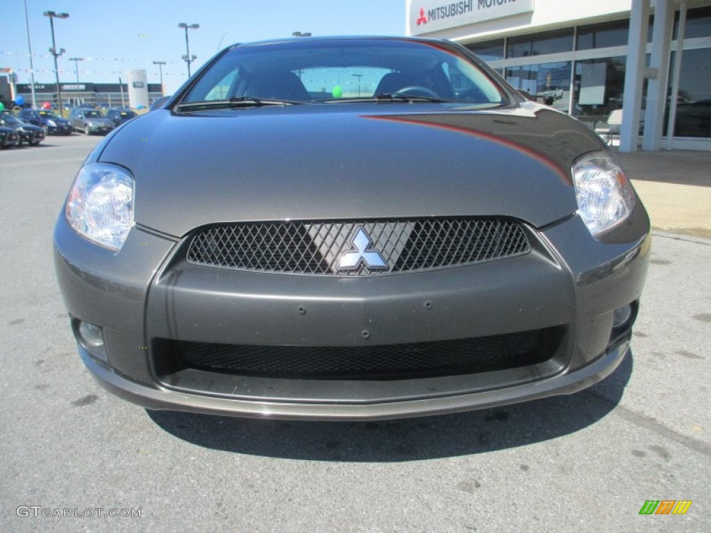 2010 Eclipse GS Coupe - Carbon Pearl / Dark Charcoal photo #8