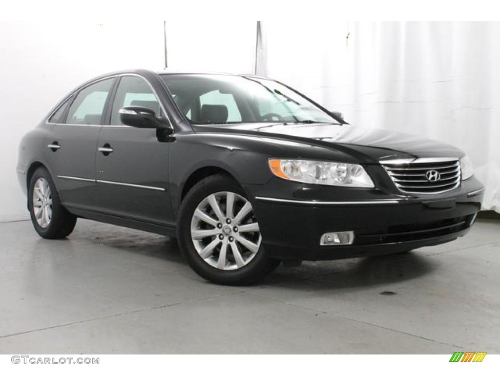 Black Onyx Pearl 2010 Hyundai Azera Limited Exterior Photo #79140537
