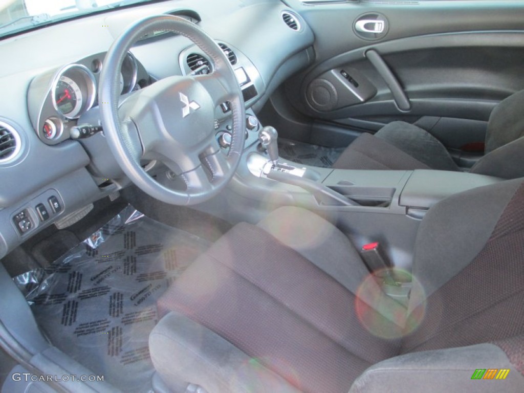 2010 Eclipse GS Coupe - Carbon Pearl / Dark Charcoal photo #15