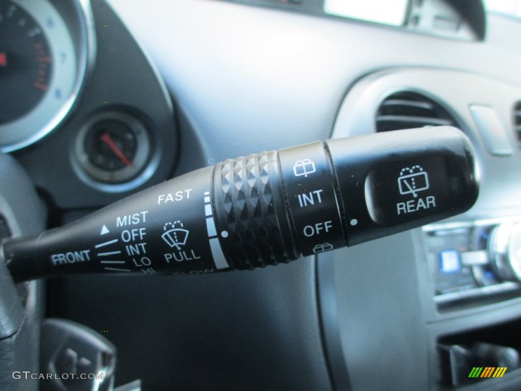 2010 Eclipse GS Coupe - Carbon Pearl / Dark Charcoal photo #19