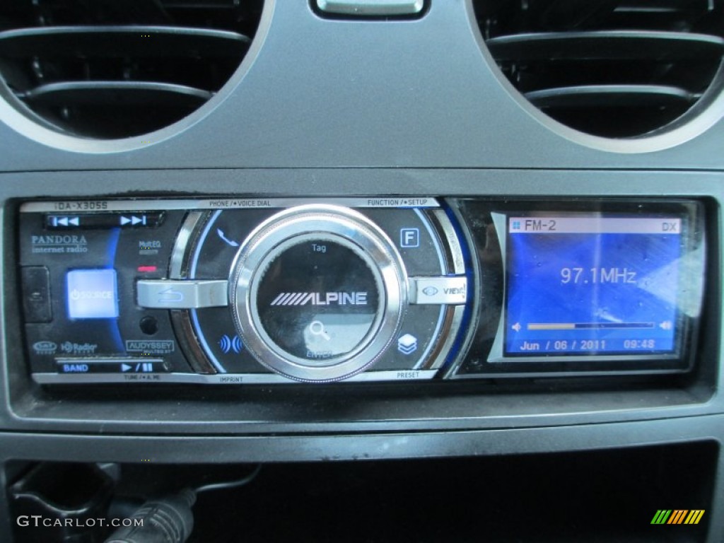 2010 Eclipse GS Coupe - Carbon Pearl / Dark Charcoal photo #22