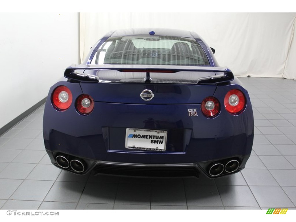 2013 GT-R Premium - Deep Blue Pearl / Black photo #12