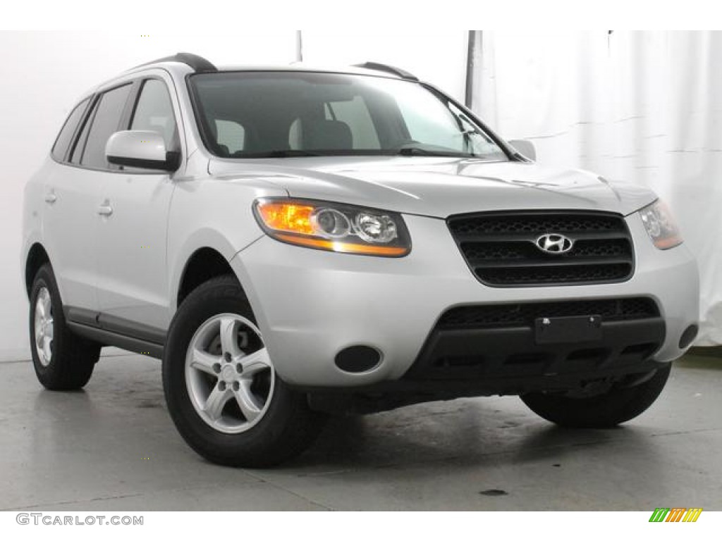 Bright Silver 2008 Hyundai Santa Fe GLS 4WD Exterior Photo #79141167