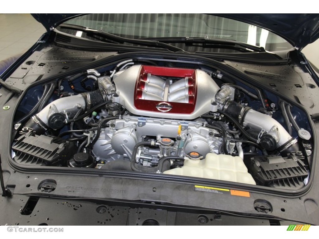 2013 Nissan GT-R Premium 3.8 Liter Twin-Turbocharged DOHC 24-valve CVTCS V6 Engine Photo #79141528