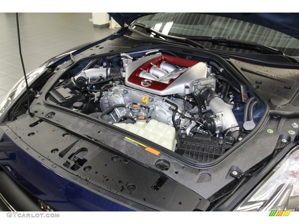2013 Nissan GT-R Premium 3.8 Liter Twin-Turbocharged DOHC 24-valve CVTCS V6 Engine Photo #79141548