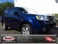 2013 Obsidian Blue Pearl Honda Pilot EX  photo #1