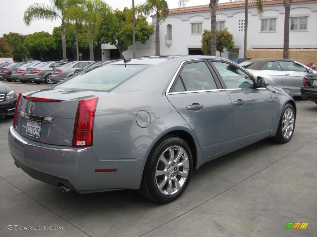 Sunset Blue 2008 Cadillac CTS Sedan Exterior Photo #79142709