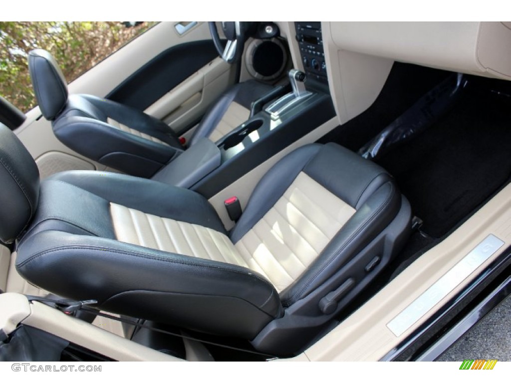 2007 Mustang GT/CS California Special Convertible - Black / Black/Parchment photo #29