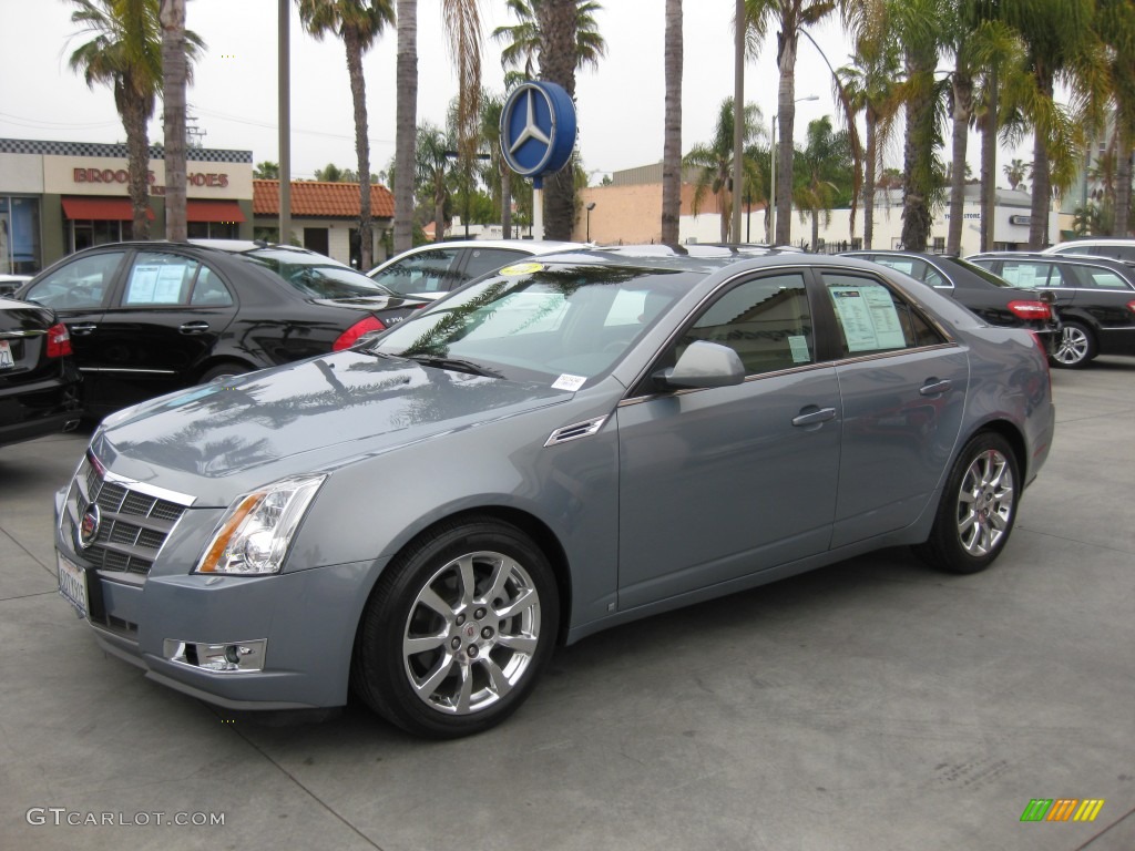 Sunset Blue 2008 Cadillac CTS Sedan Exterior Photo #79142877