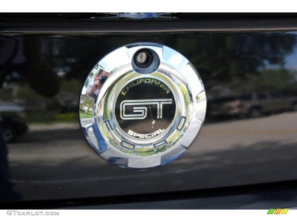2007 Mustang GT/CS California Special Convertible - Black / Black/Parchment photo #54