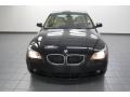 Jet Black - 5 Series 525i Sedan Photo No. 6